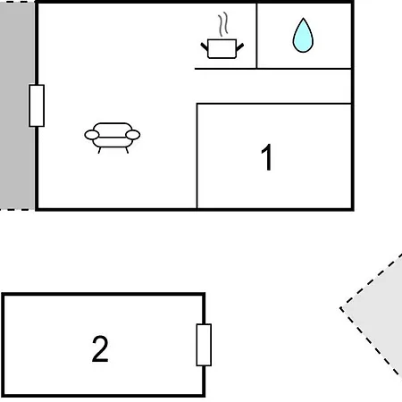 2 Bedroom Gorgeous In Nyaraló